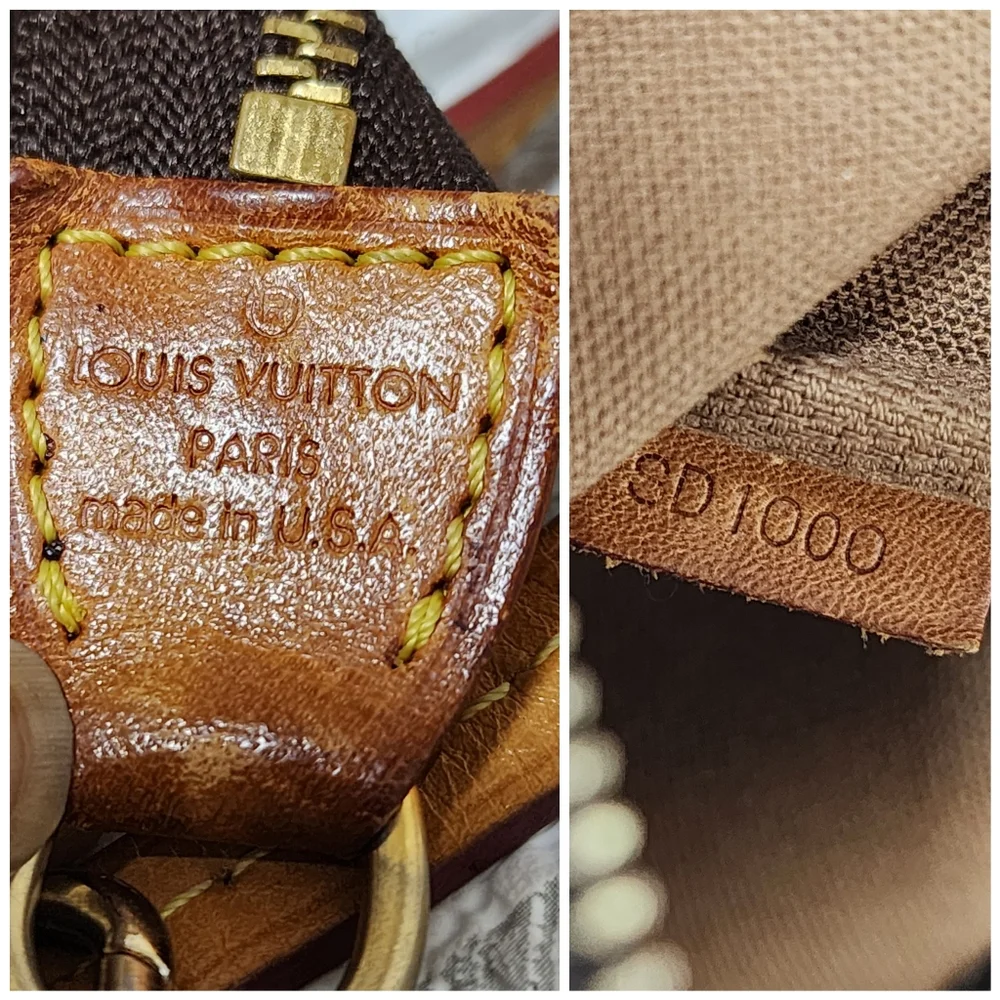 LOUIS VUITTON POCHETTE ACCESSORIES MONOGRAM canvas